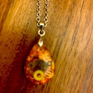 Stunning handcrafted piece with clocks and watch parts